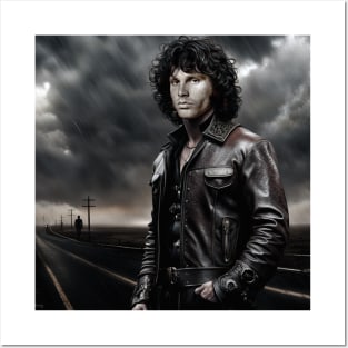 Jim Morrison Riders on the Storm Posters and Art